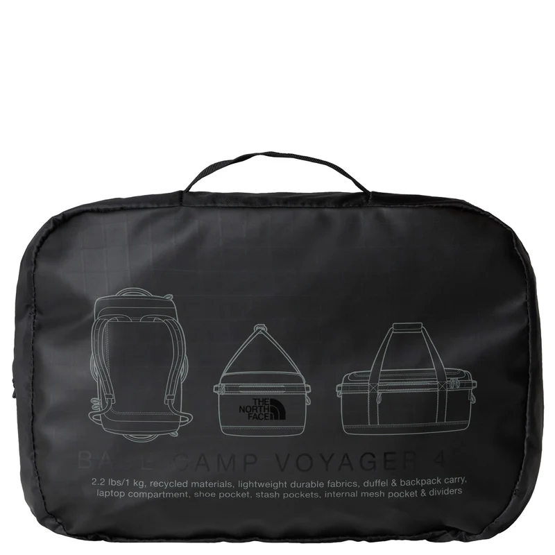 The North Face Base Camp Voyager Duffel 42 - Reisetasche 58 cm (tnf black/asphalt grey)