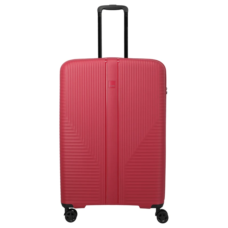 Travelite Air Stripe - 4-Rollen-Trolley Set 3tlg. erw. L/M/S (Slim) (red)