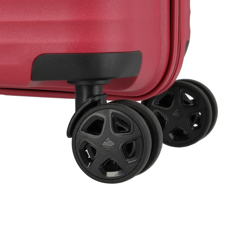 Travelite Air Stripe - 4-Rollen-Trolley Set 3tlg. erw. L/M/S (Slim) (red)
