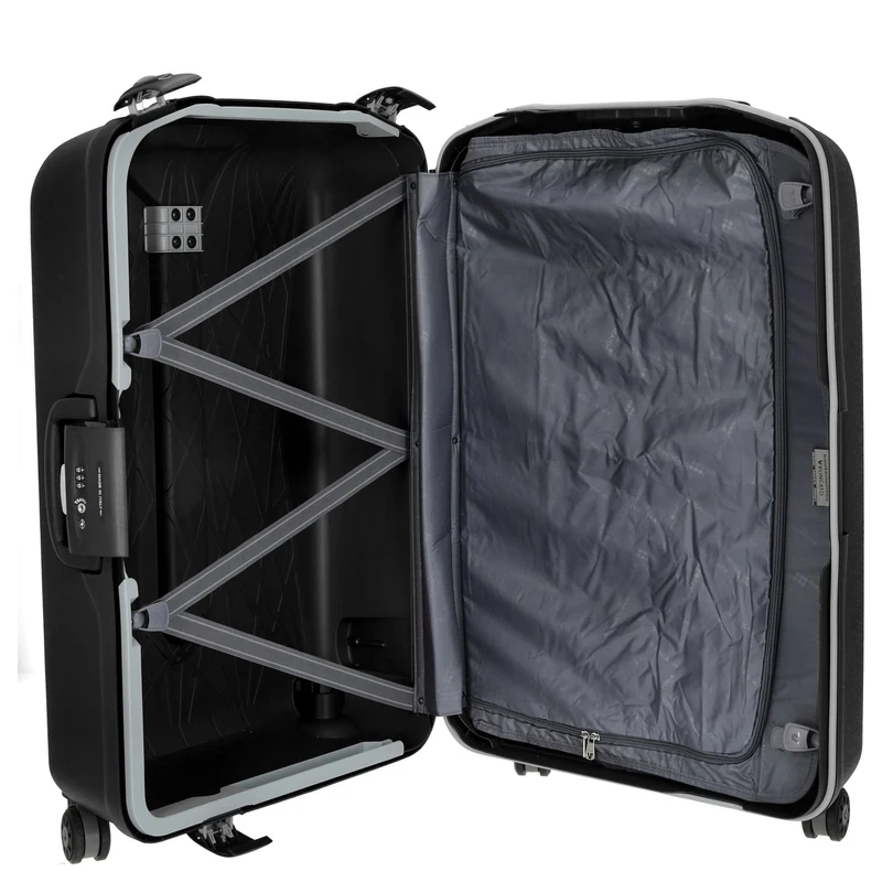 Roncato Light - 4-Rollen-Trolley Set 2tlg. M/L (nero)