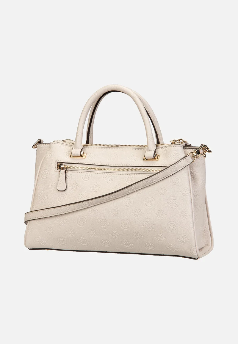 Anise Triple Comp Satchel Stone Logo - Satchel