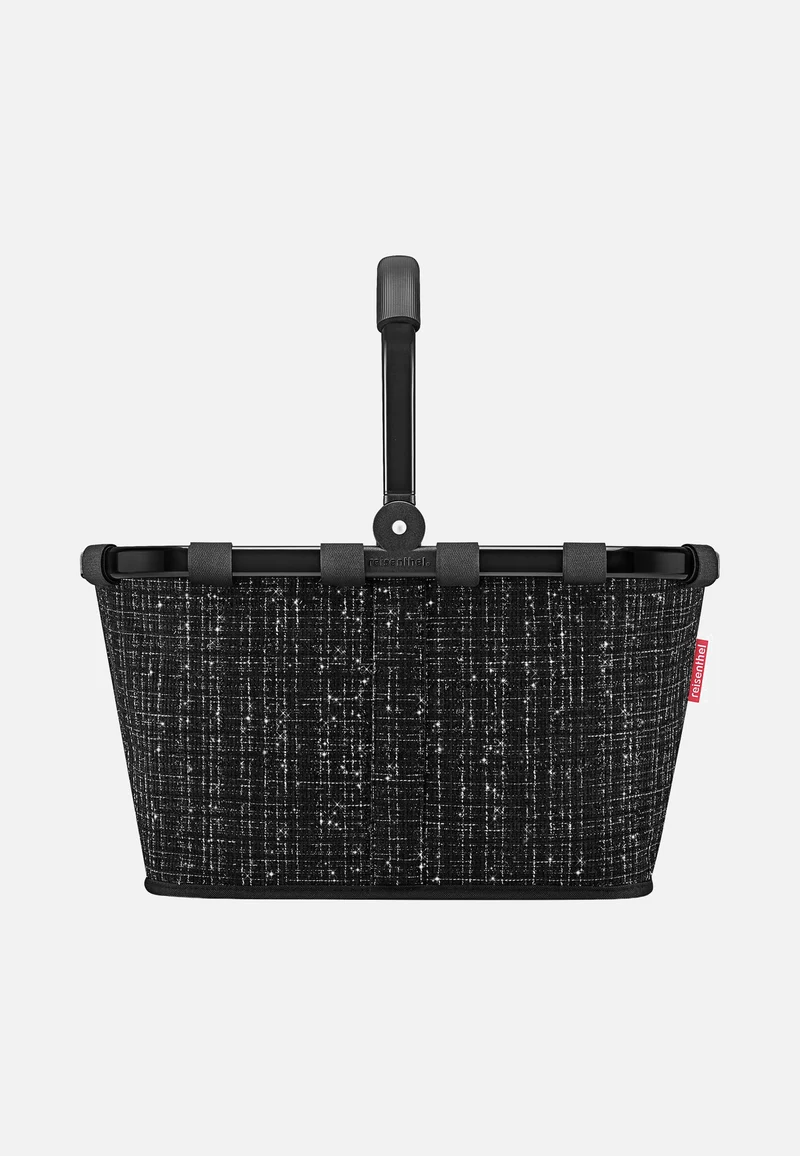 Carrybag Bouclé Black - Einkaufskorb