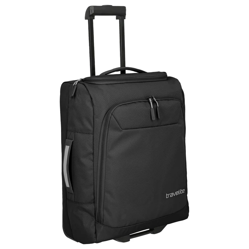 Travelite Kick-Off - 2-Rollen-Kabinentrolley S 55 cm (schwarz)