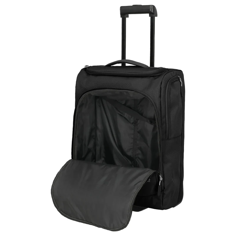 Travelite Kick-Off - 2-Rollen-Kabinentrolley S 55 cm (schwarz)