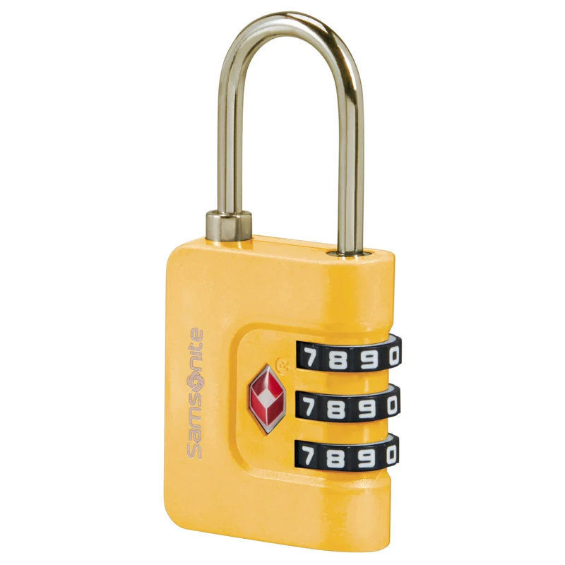 Samsonite Ta Revolution Combilock 3 Dial - Schloss (yellow)