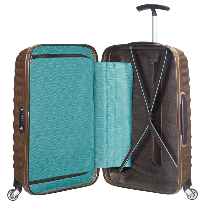 Samsonite Lite-Shock - 4-Rollen-Kabinentrolley S 55 cm (sand)