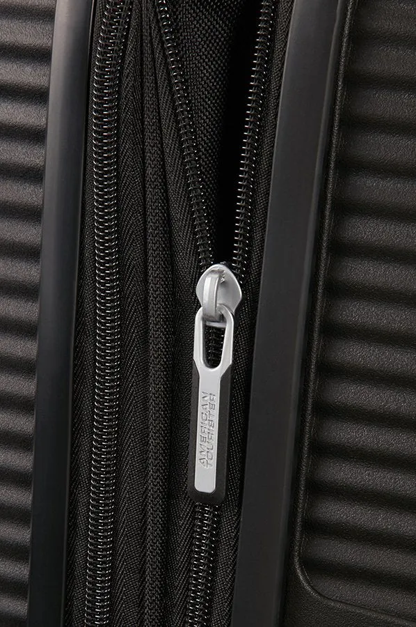 American Tourister Soundbox - 4-Rollen-Trolley 67 cm erw. (schwarz)