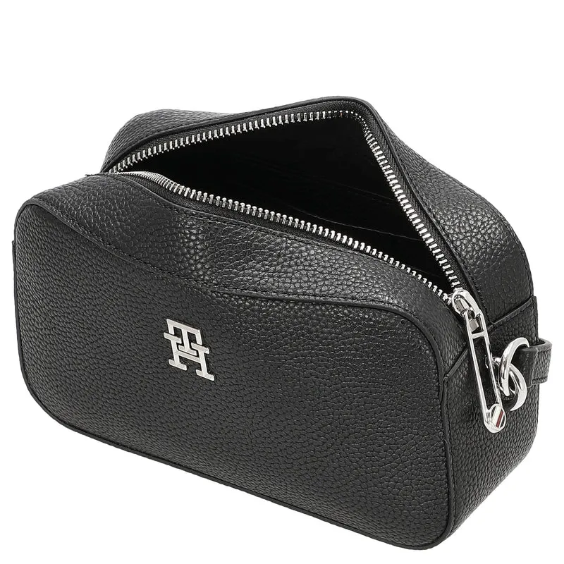 Tommy Hilfiger TH Emblem - Umhängetasche 20.5 cm (schwarz)