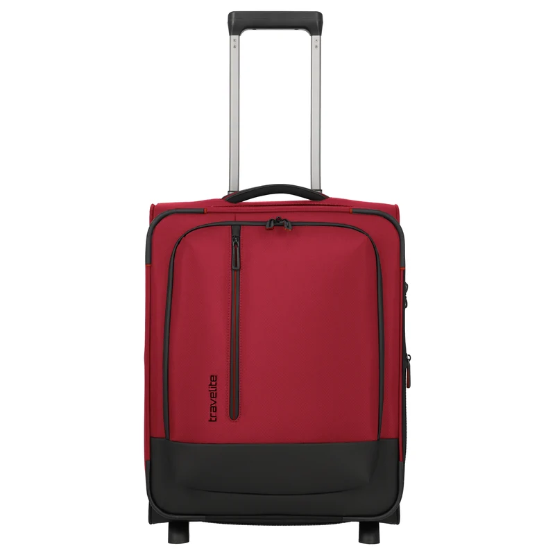 Travelite Crosslite - 2-Rollen-Kabinentrolley S 54 cm erw. (red)