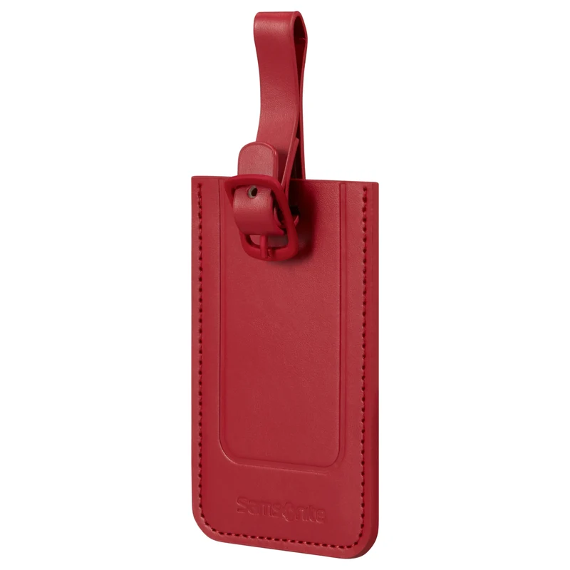 Samsonite Ta Revolution Rectangle Luggage Tag - Kofferanhänger 2tgl. (red)