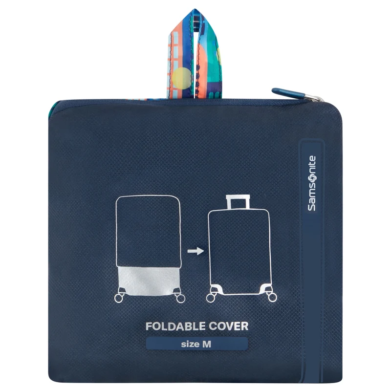 Samsonite Ta Revolution Foldable Kofferschutzhülle M - Regenhülle (city print)
