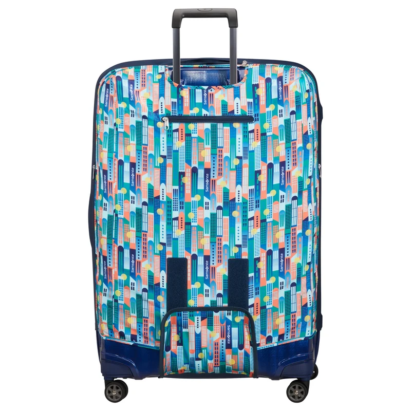 Samsonite Ta Revolution Foldable Kofferschutzhülle XL - Regenhülle (city print)