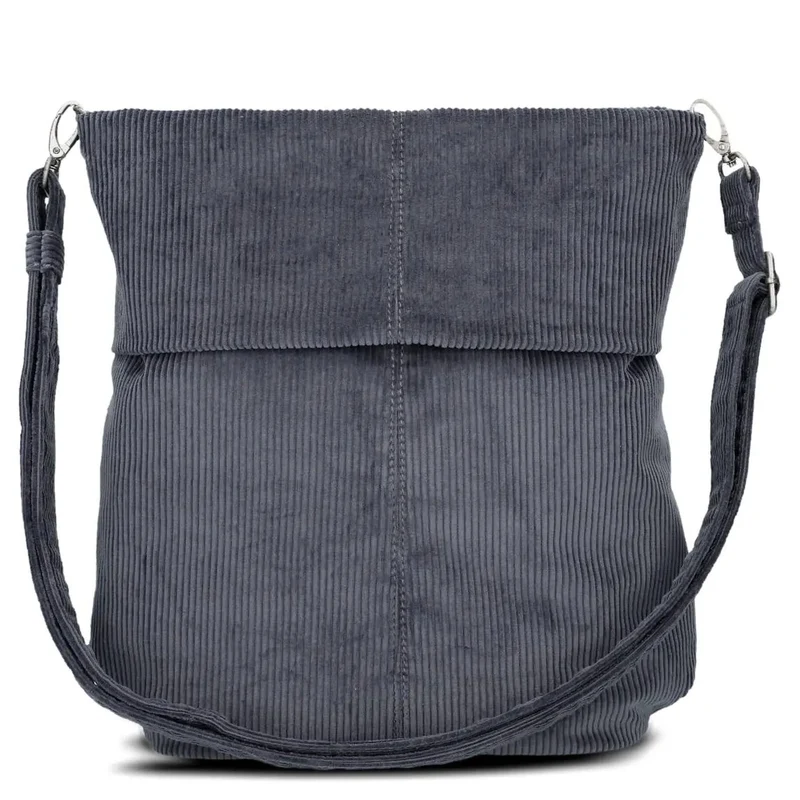 zwei Mademoiselle M12 - Schultertasche 32 cm (cord-polar)