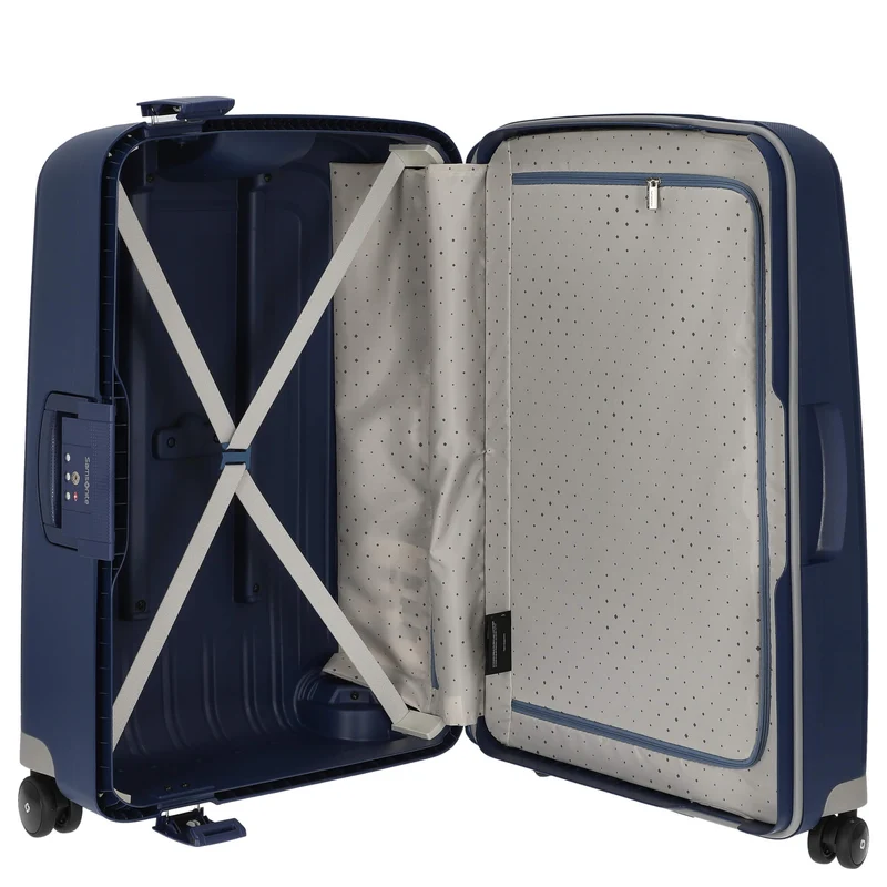 Samsonite S Cure Spinner - 4-Rollen-Trolley M 69 cm (dark blue)
