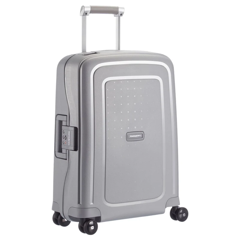 Samsonite S Cure Spinner - 4-Rollen-Kabinentrolley S 55 cm (silver)