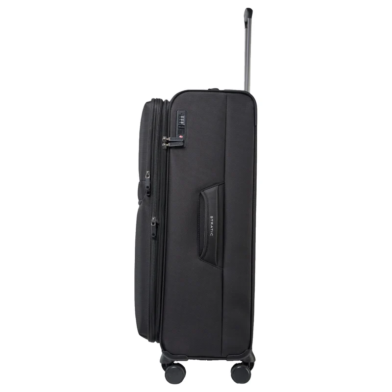 Stratic Lite - 4-Rollen-Trolley 78 cm erw. (black)