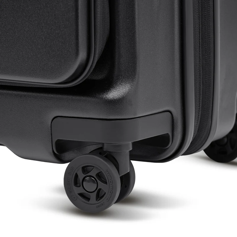 Stratic Phoenix ML - 4-Rollen-Kabinentrolley mit Vortasche 55 cm erw. (black)