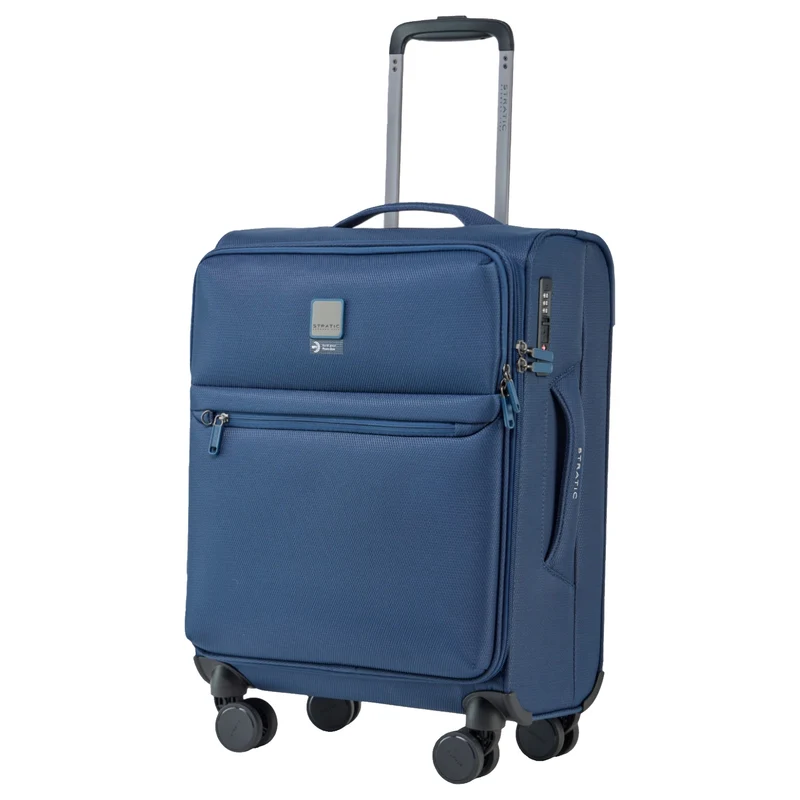 Stratic Lite - 4-Rollen-Kabinentrolley 55 cm (dark blue)