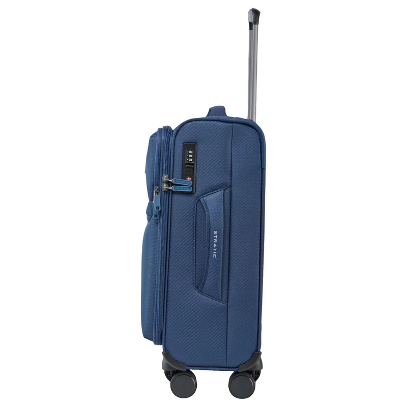 Stratic Lite - 4-Rollen-Kabinentrolley 55 cm (dark blue)