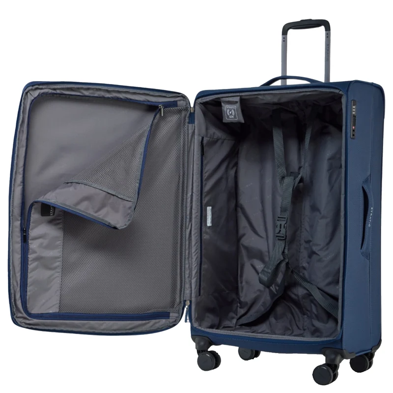 Stratic Lite - 4-Rollen-Trolley 78 cm erw. (dark blue)