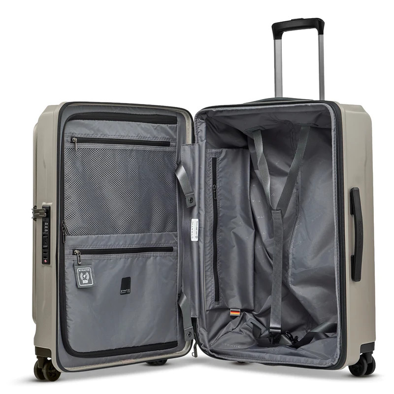 Stratic Phoenix ML - 4-Rollen-Trolley mit Vortasche 65 cm erw. (champagne)