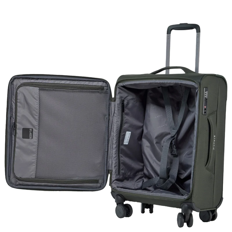 Stratic Lite - 4-Rollen-Kabinentrolley 55 cm (dark green)