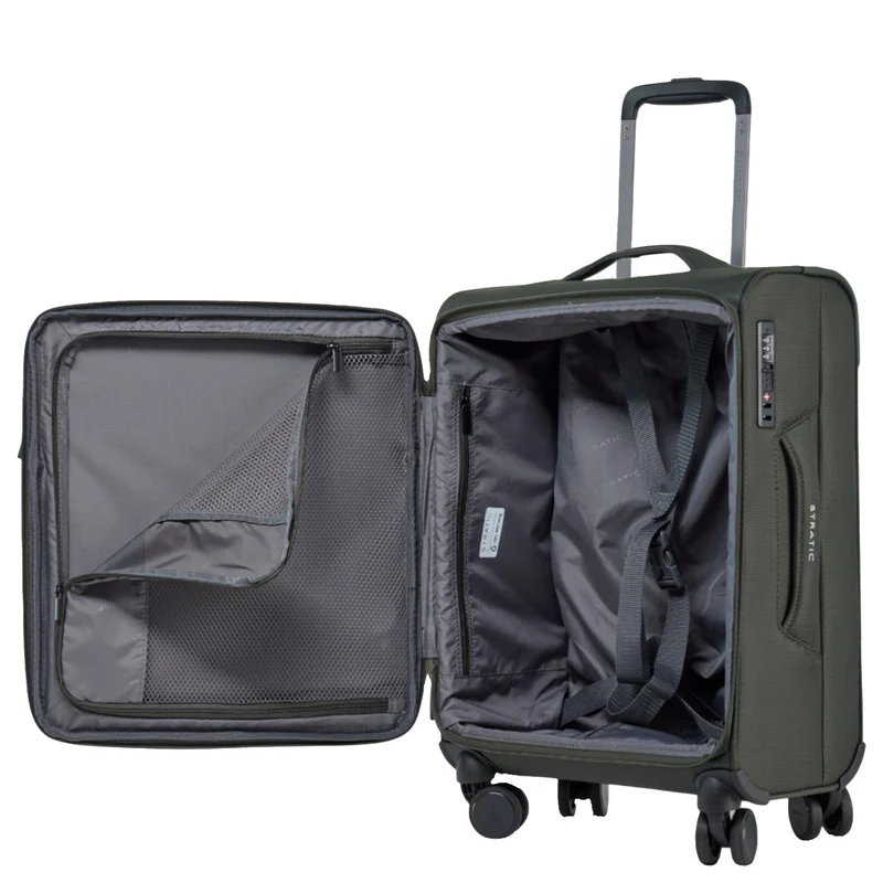Stratic Lite - 4-Rollen-Kabinentrolley 55 cm (dark green)