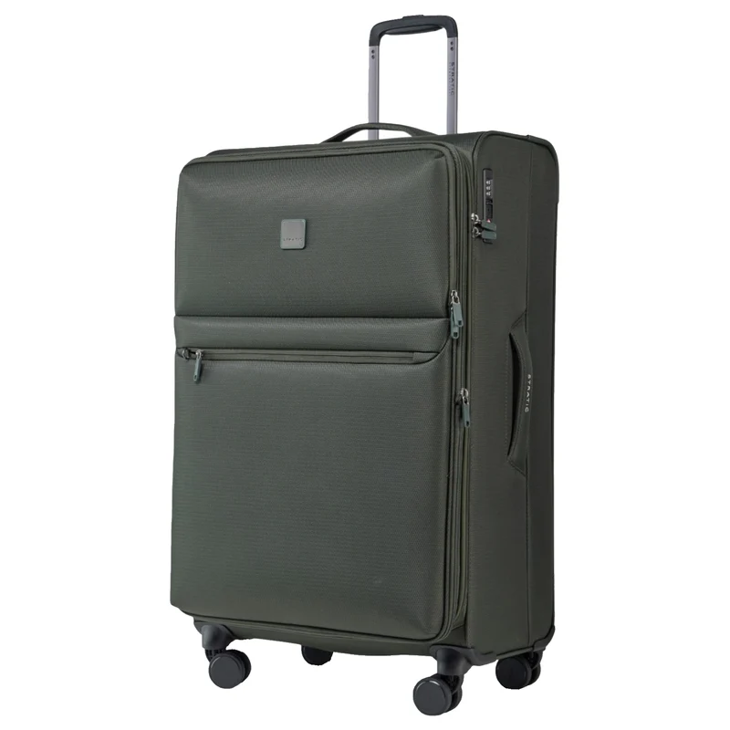 Stratic Lite - 4-Rollen-Trolley 78 cm erw. (dark green)