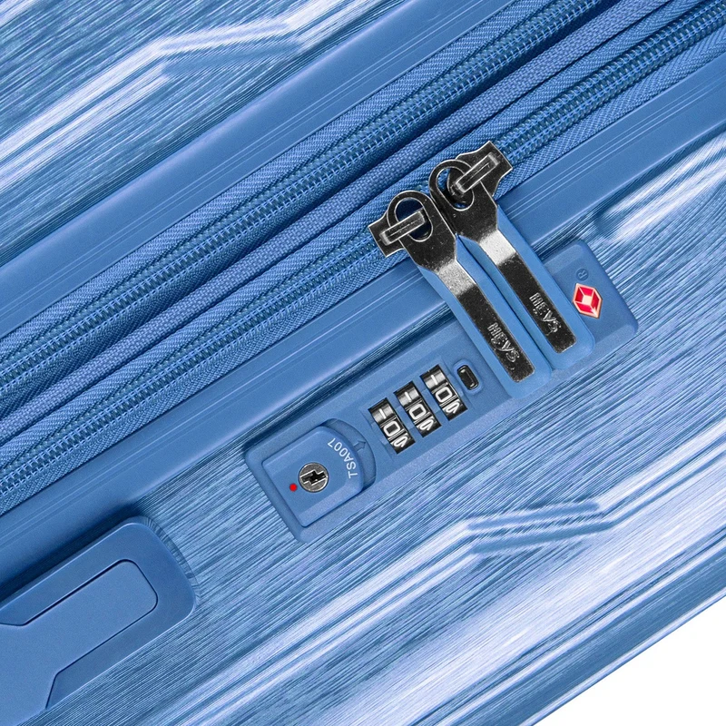 Heys Xtrak - 4-Rollen-Kabinentrolley S 55 cm erw. (icy blue)