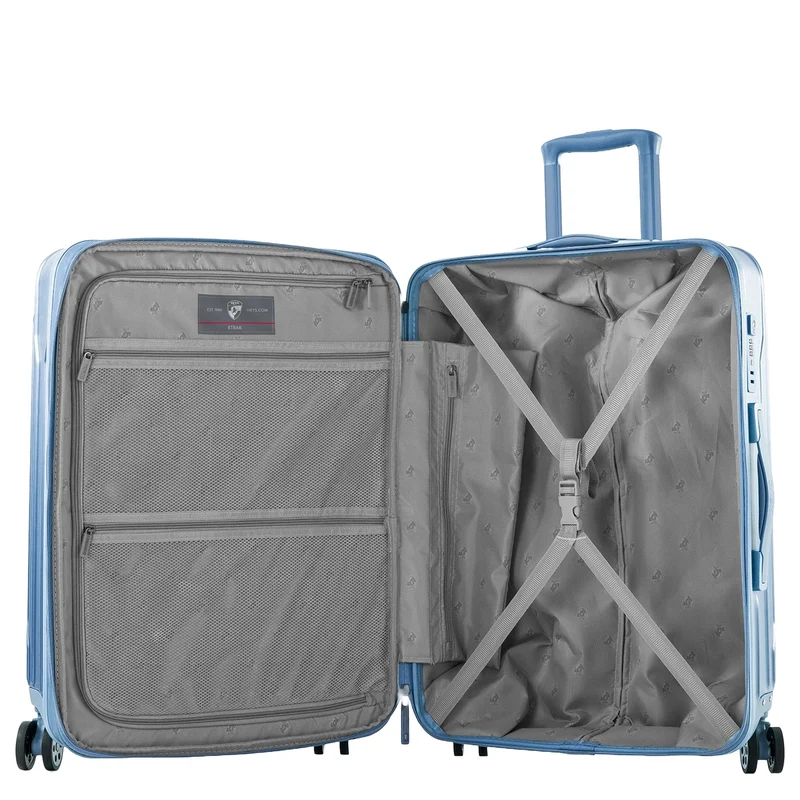 Heys Xtrak - 4-Rollen-Trolley M 66 cm erw. (icy blue)