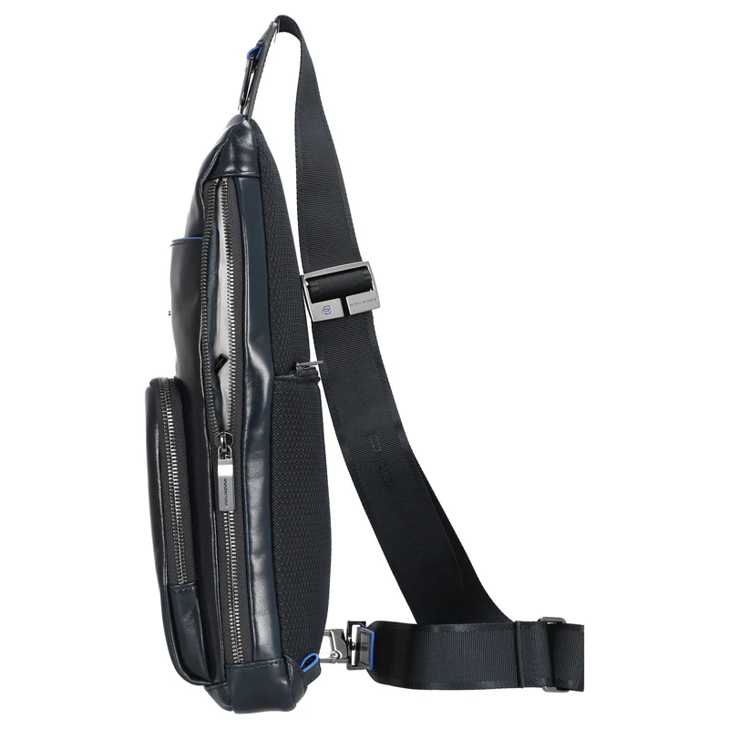 Piquadro Blue Square - Umhängetasche 36 cm (blue)