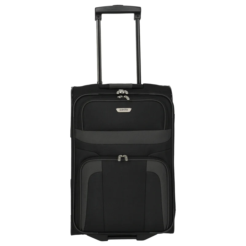 paklite Orlando - 2-Rollen-Kabinentrolley S 53 cm (schwarz)