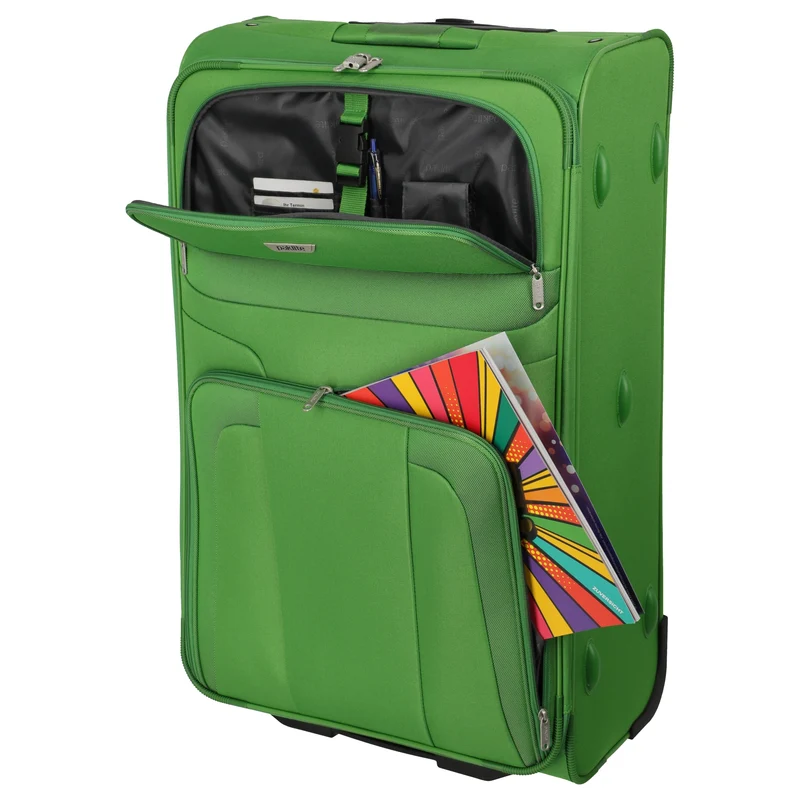 paklite Orlando - 2-Rollen-Trolley L 73 cm (grün)