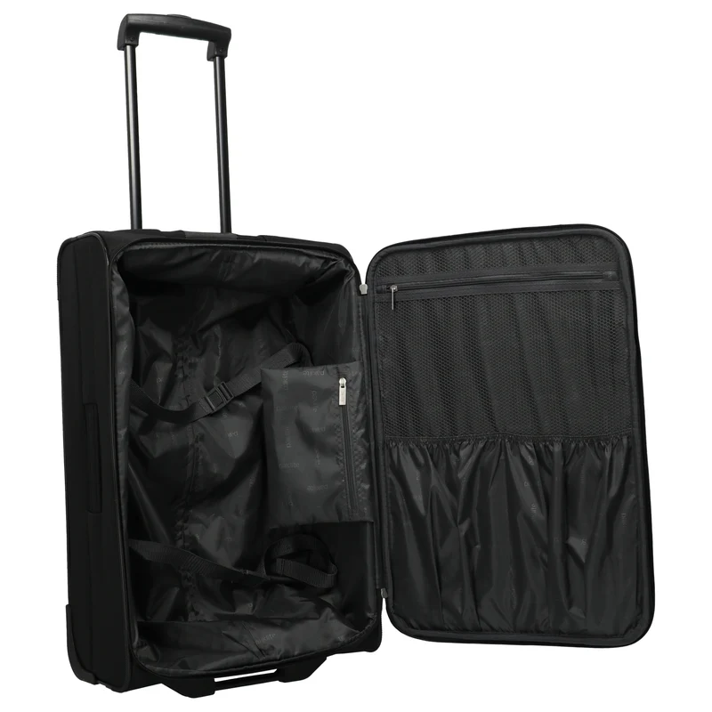 paklite Orlando - 2-Rollen-Trolley M 63 cm (schwarz)