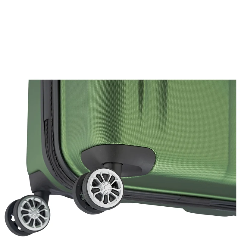 Travelite City - 4-Rollen-Trolley erw. L 77 cm (grün)