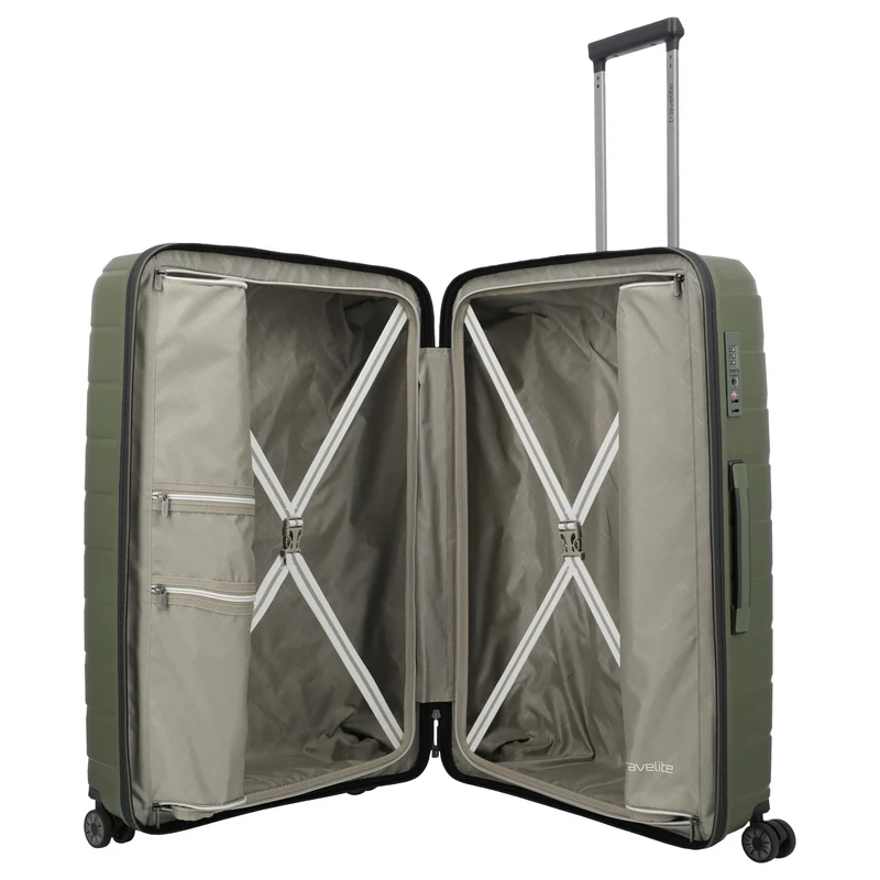 Travelite Air Base - 4-Rollen-Trolley 77 cm L (olive)