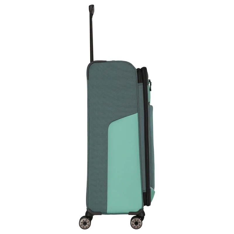 Travelite Viia - 4-Rollen-Trolley L 77 cm erw. (Eukalyptus)