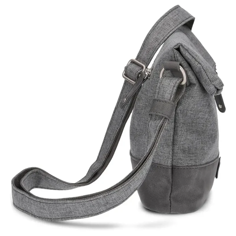 zwei Olli OT6 - Schultertasche 20/29 cm (grey)