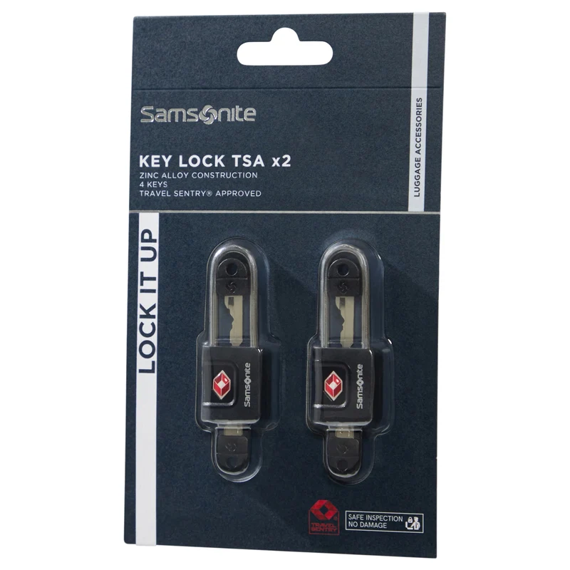 Samsonite Ta Revolution Key Lock TSA - Schloss 2tlg. (black)