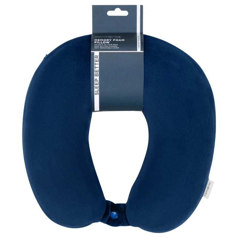 Samsonite Ta Revolution Memory Foam Pillow - Nackenkissen (midnight blue)