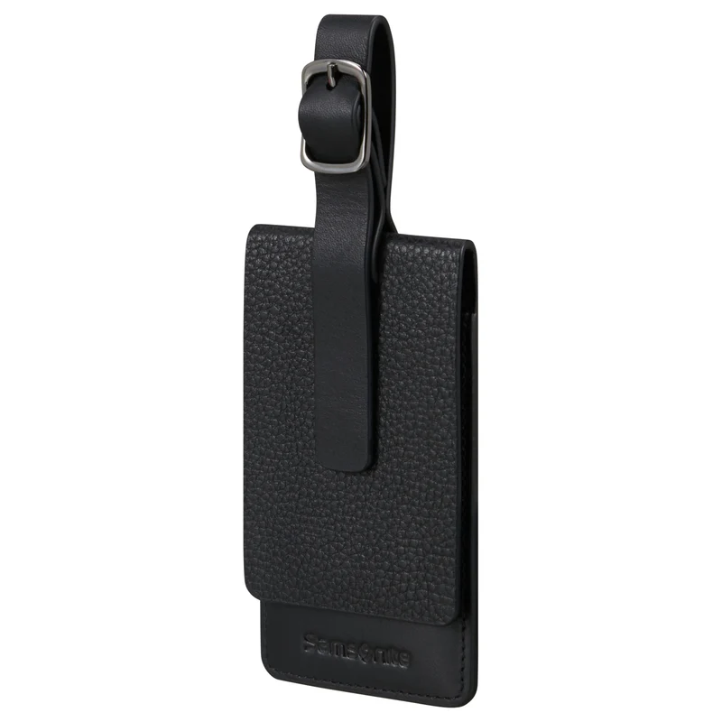Samsonite Ta Revolution Leather Tag - Kofferanhänger (black)