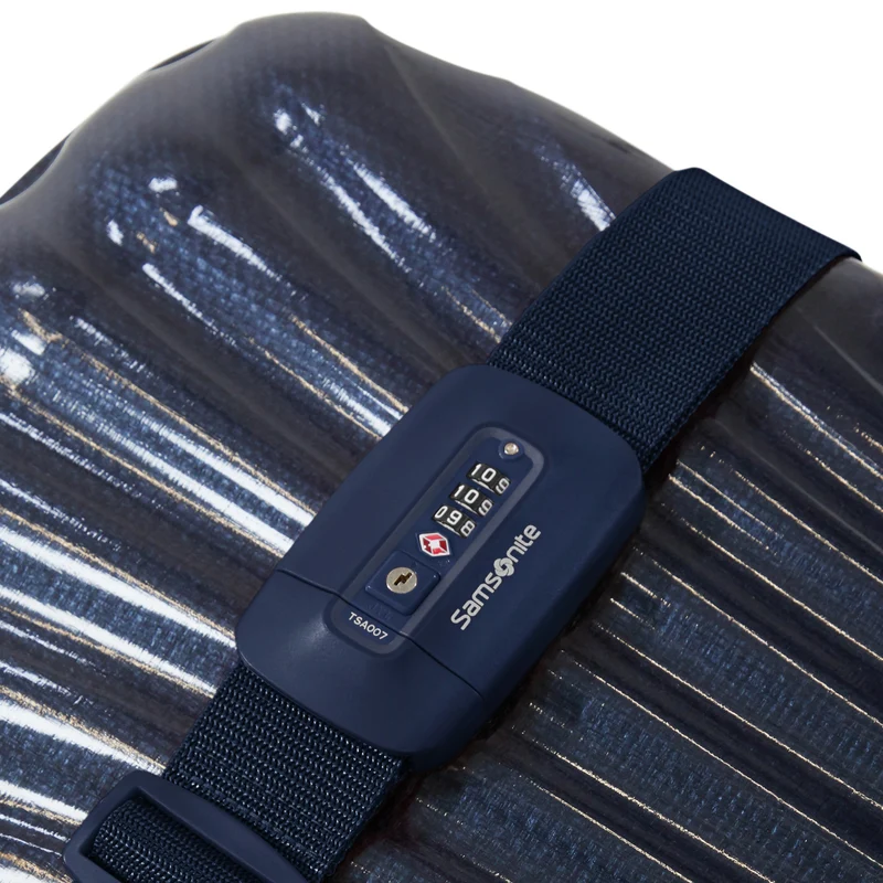 Samsonite Ta Revolution Strap/TSA Lock - Koffergurt 180 cm (midnight blue)
