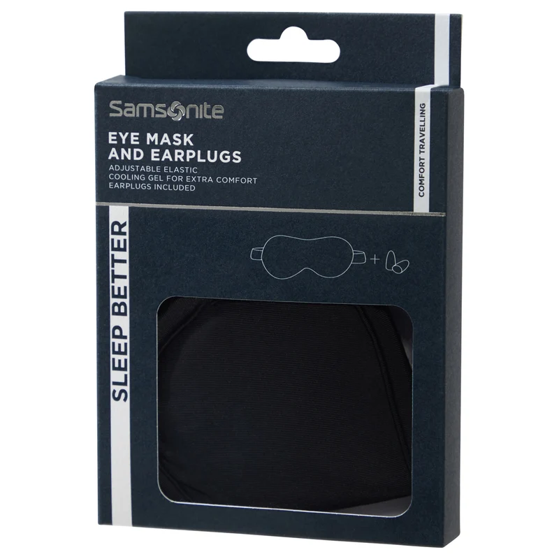 Samsonite Ta Revolution Eye Mask & Earplugs - Schlafmaske und Ohrstöpsel (black)