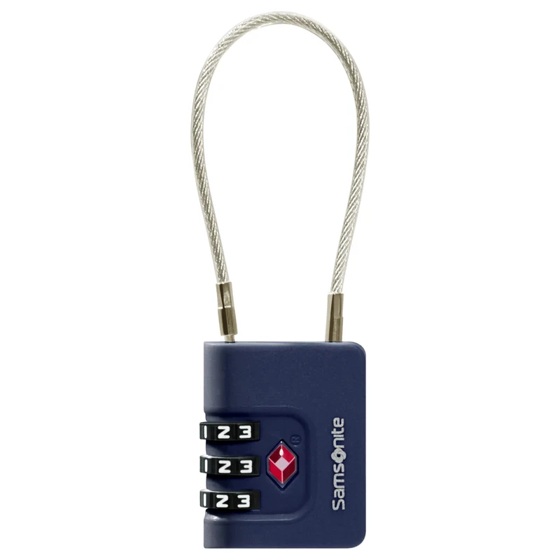 Samsonite TA Revolution Cablelock 3 Dial - Schloss (midnight blue)