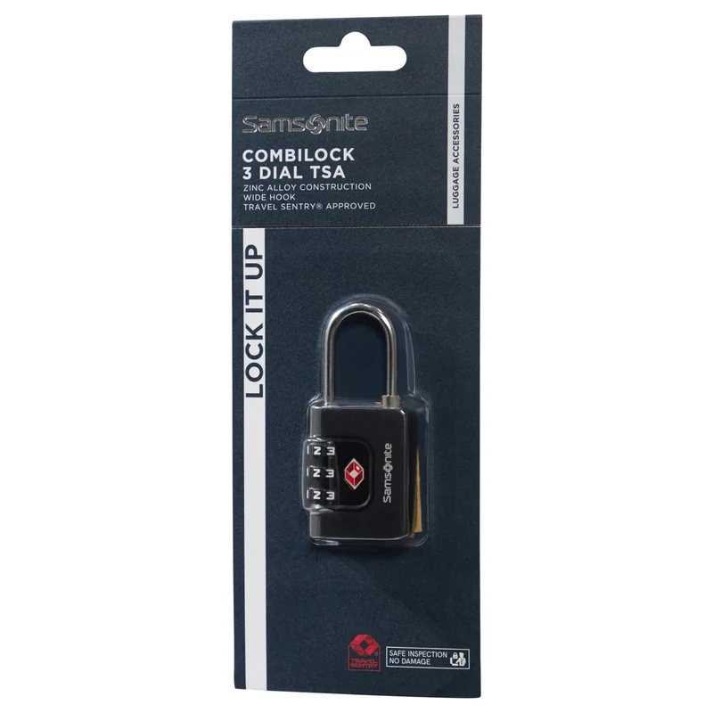 Samsonite Ta Revolution Combilock 3 Dial - Schloss (black)