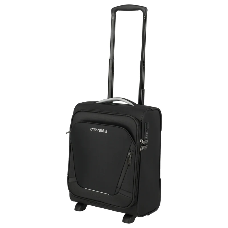 Travelite Jetpack Easy - 2-Rollen-Trolley S 40 cm (schwarz)