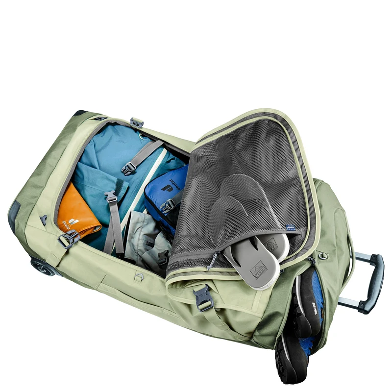 Deuter Duffel Pro Movo 90 - Rollenreisetasche 86 cm (mineral-grove)