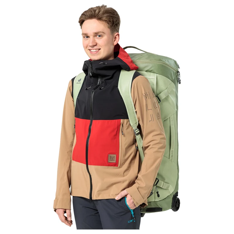 Deuter Duffel Pro Movo 90 - Rollenreisetasche 86 cm (mineral-grove)