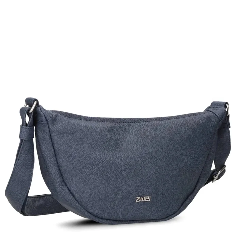 zwei Mademoiselle M50 - Umhängetasche 32 cm (nubuk-blue)