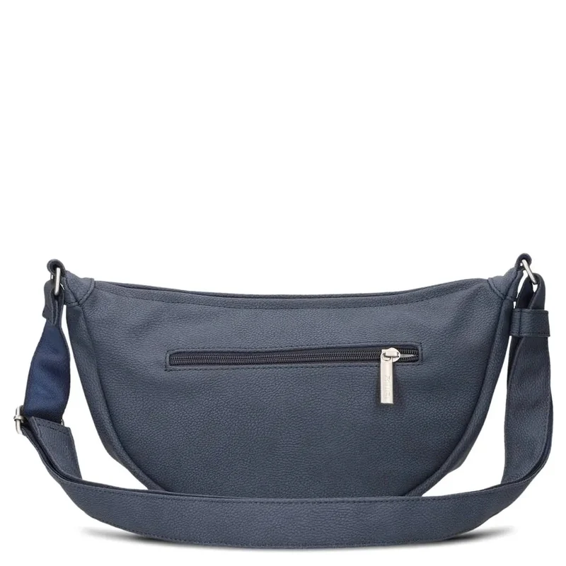 zwei Mademoiselle M50 - Umhängetasche 32 cm (nubuk-blue)